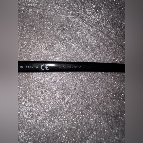 Versace Sunglasses with Black Lenses and Gold Trim - Picture 8 of 11